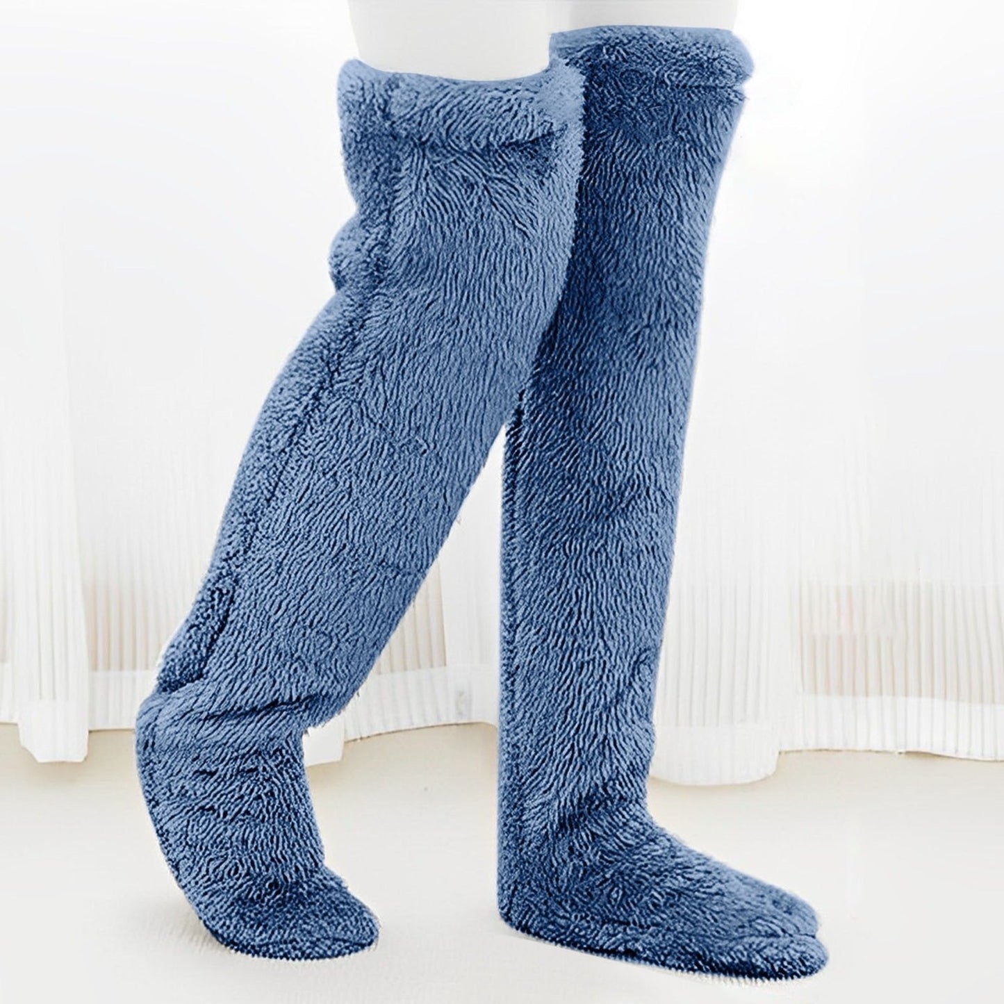 Winter Fluffy Warm Over Knee Socks