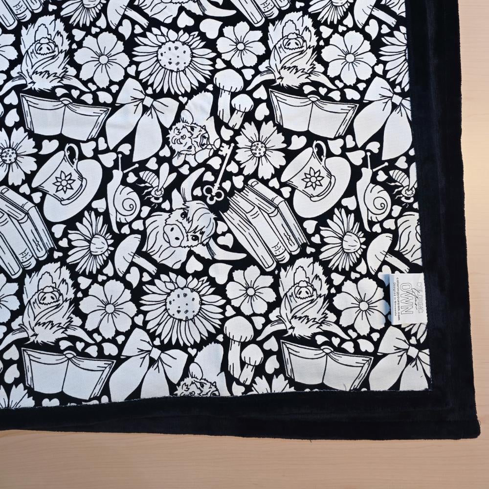 DIY Coloring Blanket