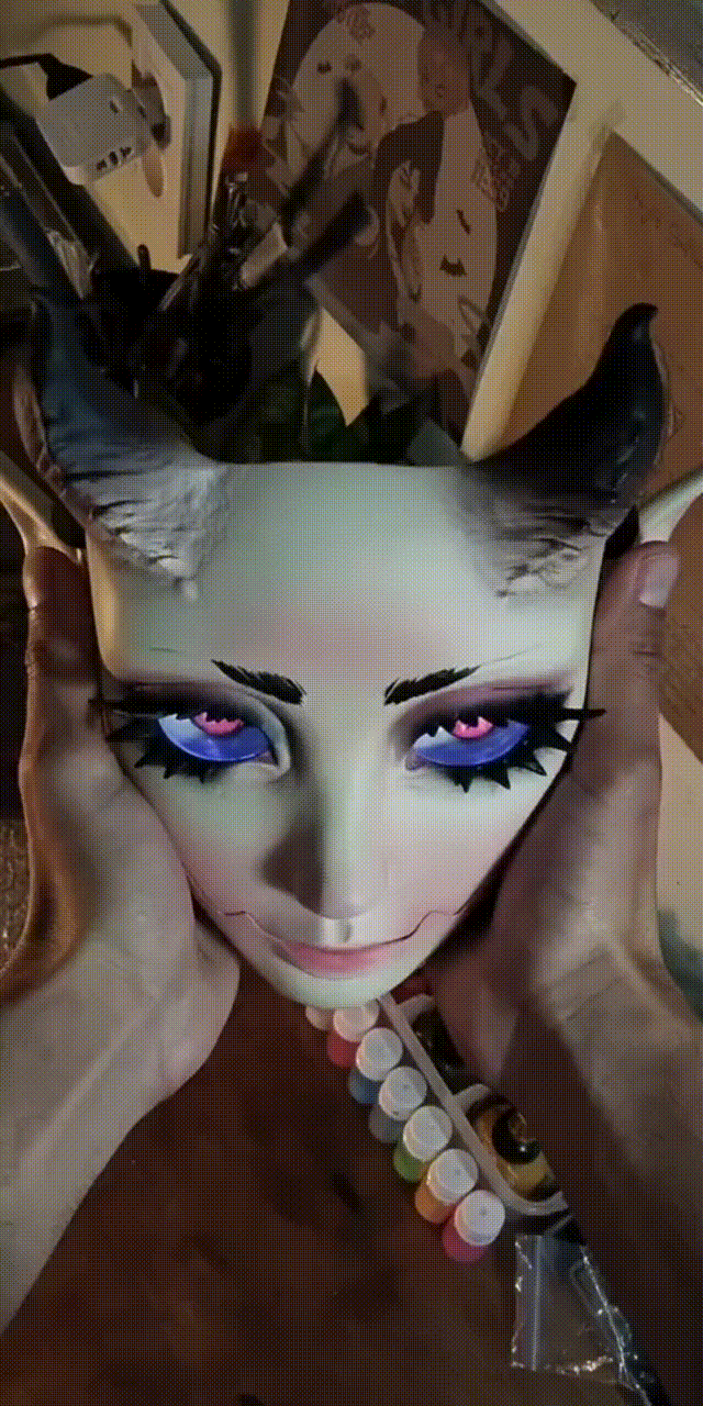 Halloween Gothic Demon Mask