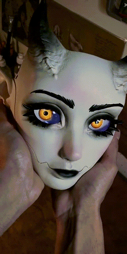 Halloween Gothic Demon Mask