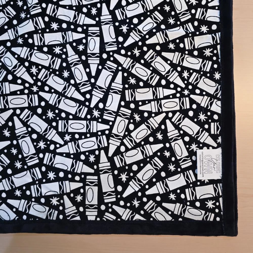 DIY Coloring Blanket