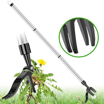 Stand Up Weed Puller Tool