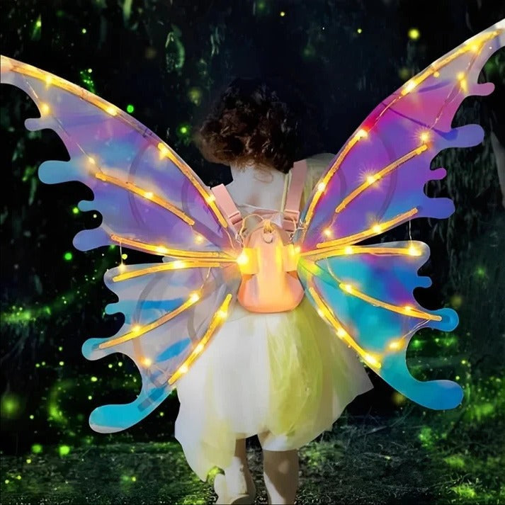 LED Light Up Fairy Wings for Children's Dress Up