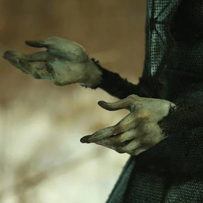 Witch Character Sculpture for Indoor Tabletop Display and Seasonal Decor