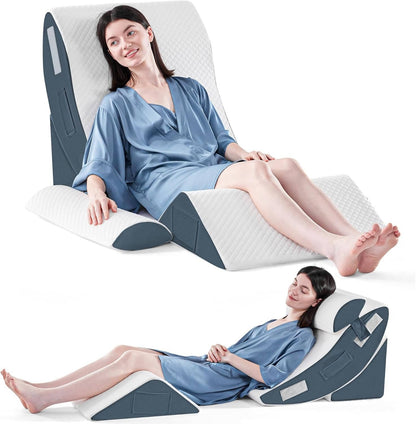 4Pcs Orthopedic Bed Wedge Pillow Set