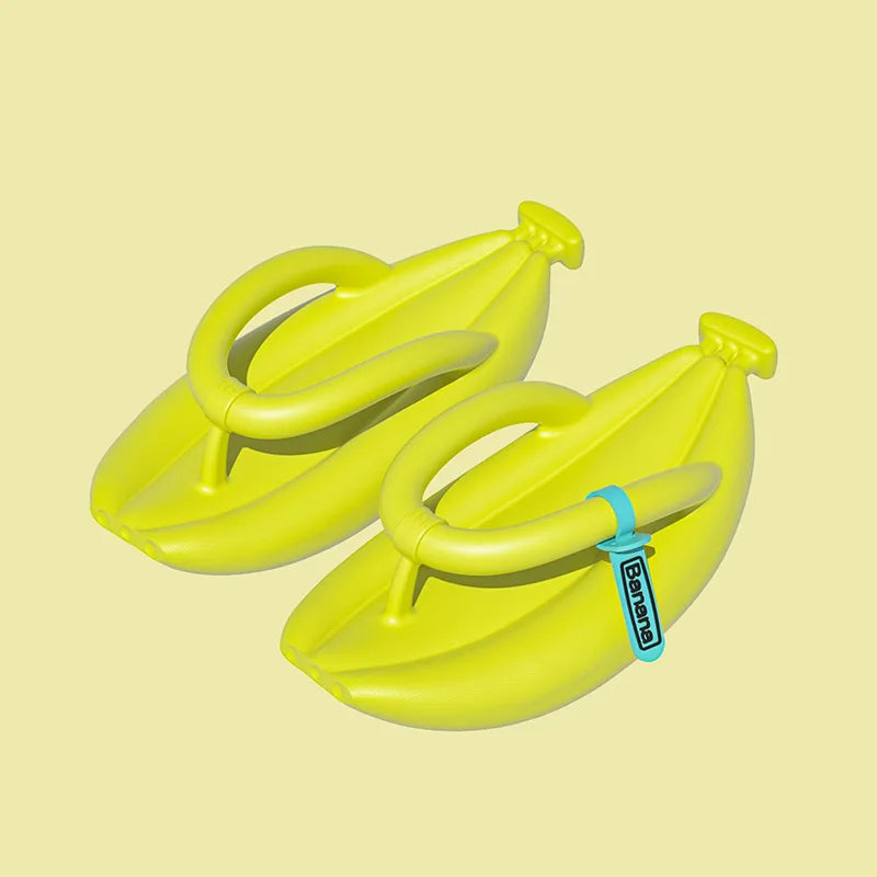 Banana Slippers – Fun & Comfy Thick Sole Sandals for Summer & Beachwear