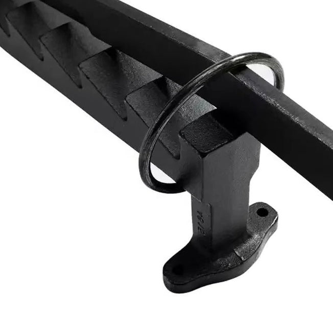 Wall Mounted Firewood Chopper with Carbon Steel Blade and Manual Operation