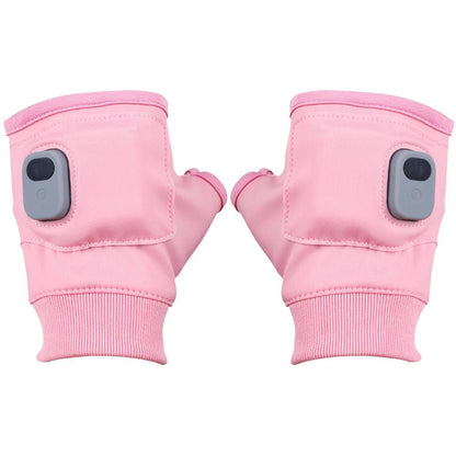 Rechargeable Heated Gloves – 360° Warmth for Ultimate Comfort Windproof, Fingerless & Perfect for Winter Hiking, Cycling & Outdoor Adventures