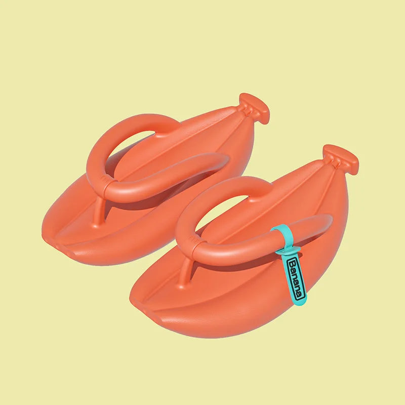 Banana Slippers – Fun & Comfy Thick Sole Sandals for Summer & Beachwear