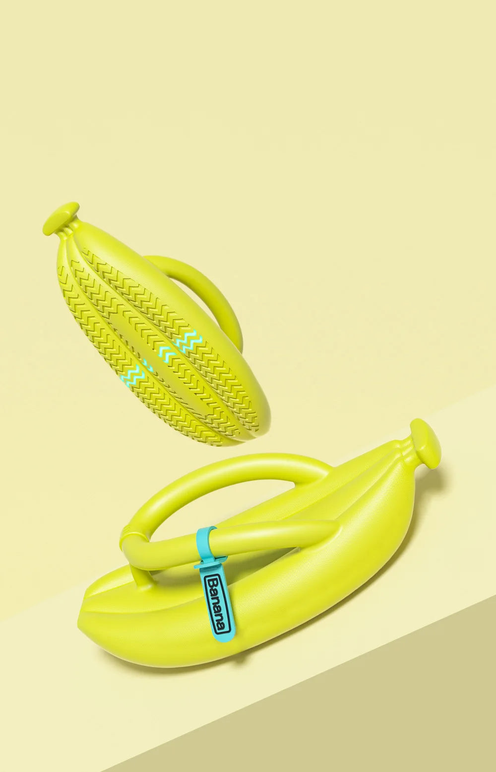Banana Slippers – Fun & Comfy Thick Sole Sandals for Summer & Beachwear