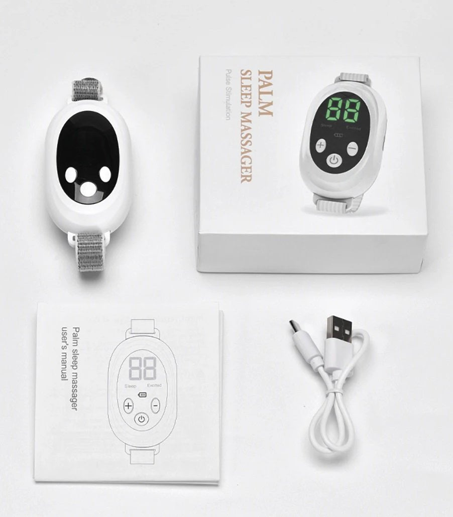Smart Handheld Micro-Current Sleep Aid Instrument – Insomnia & Night Anxiety Relief Device for Deep Relaxation