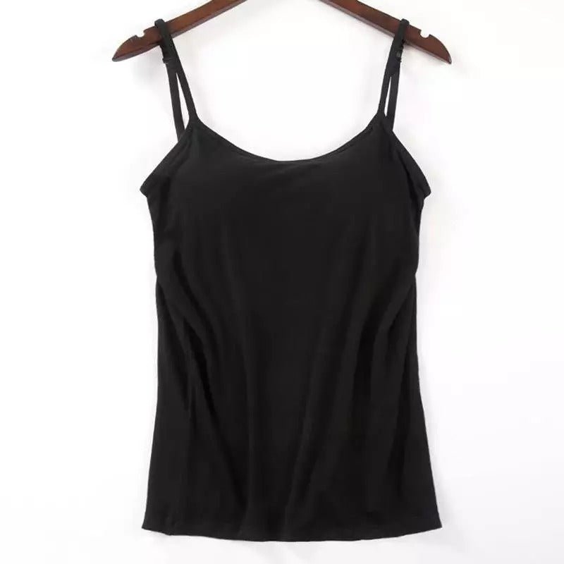 Tank Top With Built In Bra