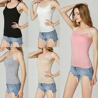 Tank Top With Built In Bra