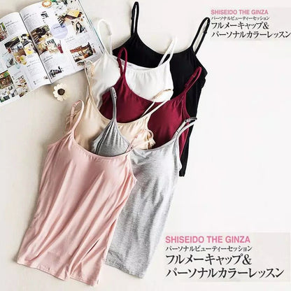 Tank Top With Built In Bra