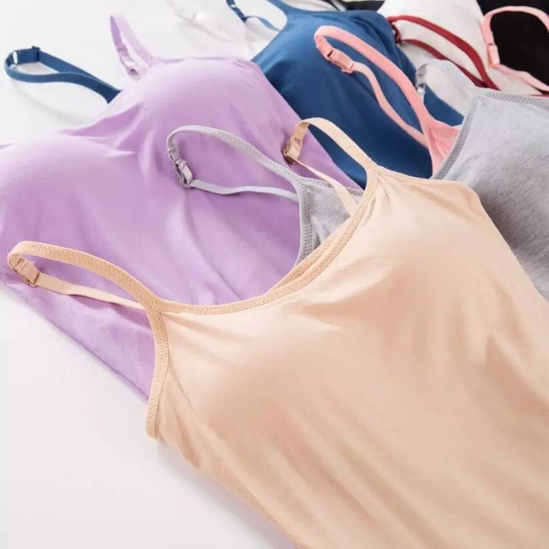 Tank Top With Built In Bra