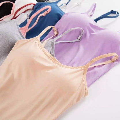 Tank Top With Built In Bra