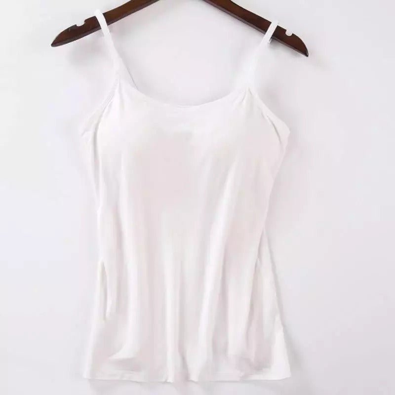 Tank Top With Built In Bra