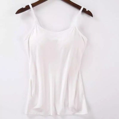 Tank Top With Built In Bra
