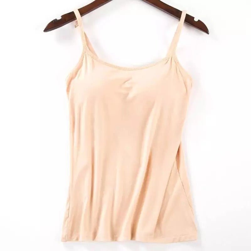 Tank Top With Built In Bra