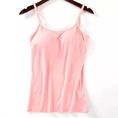 Tank Top With Built In Bra