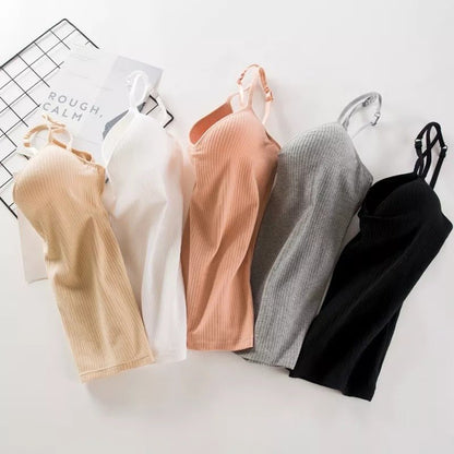 Tank Top With Built In Bra